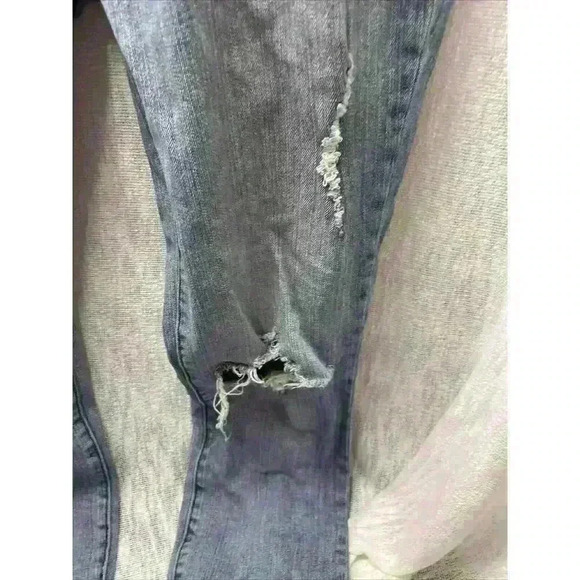 Vintage Fox Racing Distressed Jeans Size 13 - Picture 5 of 16